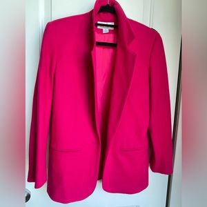 Barbie Pink Vintage Wool Blazer